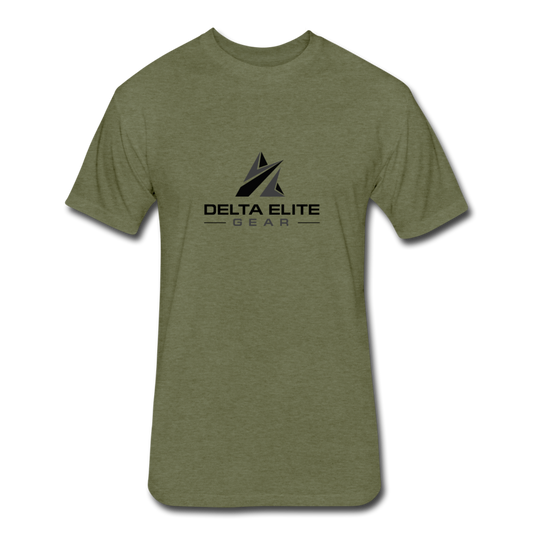 Delta Elite Tee - heather military green